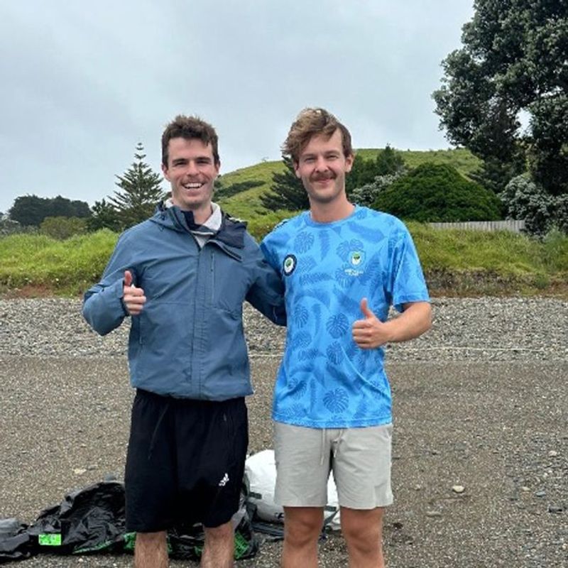 Alex Crook and Tom Purkis